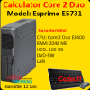Calcualtor sh Fujitsu Siemens Esprimo E5731, Core 2 Duo E8400, 3.0Ghz, 2Gb DDR3, 160Gb, DVD-RW