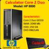 Computer sh hp compaq elite 8000, core 2 duo e6550, 2.33ghz, 4gb ddr3,
