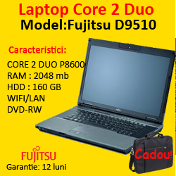 Fujitsu Siemens Esprimo D9510, Intel Core 2 Duo P8600, 2.2Ghz, 2Gb DDR3, 160Gb, DVD-RW