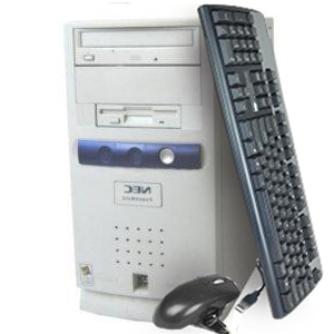 Calculator NEC PowerMate VL6, Tower, Intel Pentium 4 2.8GHz, 1GB DDR, 40GB HDD, CD-ROM