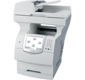 Multifunctional second hand laser lexmark X644, Scanner, Copiator, Fax, Imprimanta, Usb, Retea