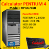 Unitate centrala hp dc7100, pentium 4 2.8ghz, 1gb,