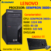 Calculator Second Hand Lenovo 9143, Sempron 3600+, 1024 RAM, 80 HDD, DVD