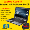 HP ProBook 6440b Notebook, Intel Core i5-M430, 2.26Ghz, 4Gb DDR3, 320Gb HDD, DVD-RW