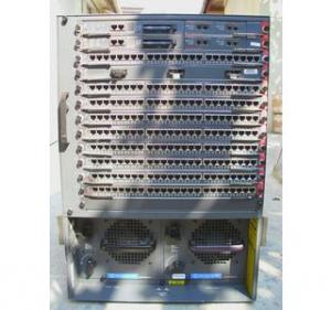 Cisco Catalyst WS-C5500, 13 Sloturi module, 2 Surse 1100 W, 216 RJ-45, 2 x Super engine, 3 x Fibra optica