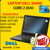Laptop Dell Latitude E6400 P8600 Intel Core 2 Duo 2.40GHz, 3GB DDR2, 120GB HDD, DVD-RW