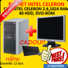 Pachet Fujitsu Scenic P320, Intel Celeron, 2.6ghz, 1Gb, 40Gb, DVD-ROM + Monitor LCD