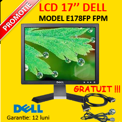 Monitor LCD Second Hand Dell E176FPM 17 inch * grad A LUX