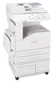 Imprimanta Multifunctionala Lexmark X850e, Laser Monocrom, Scaner, Copiator, A4