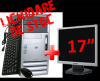 Computer HP DX2000 Intel Celeron D, 2.6Ghz, 80Gb, 1024Gb, DVD-ROM Cu monitor 17'