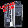 HP XW4400 Workstation second hand, Intel Core 2 Duo E6600, 2.4Ghz, 2Gb RAM, 160 Gb HDD, DVD-RW