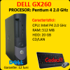 Calculator Ieftin Dell GX260, Pentium 4, 2.0Ghz, 512Mb, 20Gb, CD-ROM