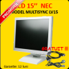 Monitor lcd nec multisync lv15, 15 inci, 1024