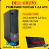 Dell gx270, intel pentium 4, 2.4ghz, 512 mb ddr, 40gb,