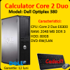 Dell optiplex 380, intel core 2 duo e6300, 1.86ghz, 2gb ddr3, 80gb