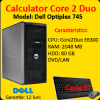 Dell optiplex 745, intel core 2 duo e6300, 1.86ghz, 2gb ddr2, 80gb