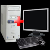 Pachet NEC ML450 intel Intel Pentium4 2.8GHz, 1024 MB, 40 GB, DVD-ROM + Monitor LCD