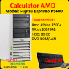 Calculator Second hand Fujitsu Esprimo P5600, AMD Athlon 3500+, 1Gb, 80Gb HDD, DVD-ROM