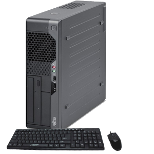 PC Fujistu Esprimo E5730 Desktop, Intel Core Duo E5200 2.50Ghz, 4Gb DDR2, 160Gb SATA, DVD-ROM