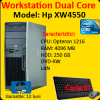 Hp xw4550 workstation, amd opteron dual core 1216, 2.4ghz, 4gb, 250gb