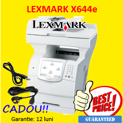Lexmark X644e, Scanner, Copiator, Fax, Imprimanta, Usb, Retea, Duplex