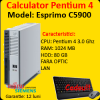Calculator fujitsu esprimo c5900 usff, intel pentium 4, 3.0 ghz, 1gb