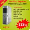 Fujitsu esprimo amd sempron, 3000 mhz, 512 mb, 40gb,