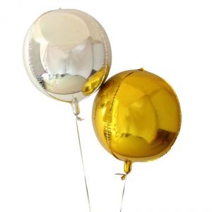 Baloane aurii rotunde 4D, pentru orice eveniment