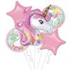 Set baloane cu unicorni (5 piese)
