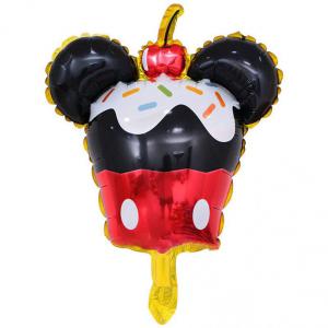 Balon cu Mickey Mouse in forma de briosa