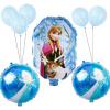 Baloane pentru botez cu Elsa si Printesa Anna (set 9 piese)