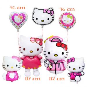 Set baloane pentru petreceri cu Hello Kitty (7 piese)