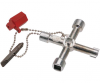 Cheie universala pentru panouri electrice 70 mm - Friedrich ( cod: 500005 )