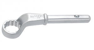Cheie inelara simpla cotita, cu diametrul de 30 mm - Unior ( cod: 620823 )