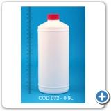 Flacon plastic la 0,9 L si 1 L - COD 072