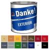 Vopsea danke exterior - 0.75 l ocru