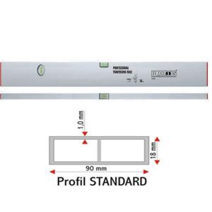 DREPTAR LUMYTOOLS DIN ALUMINIU CU 2 INDICATORI - 1.5 M