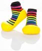 Pantofiori copii rainbow yellow xl -