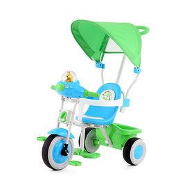 Tricicleta copil Chipolino Lux cu copertina verde 2014 - HUBTRK00051GRE