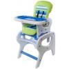 Scaun masa copii multifunctional albastru -