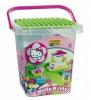 Set constructie unico plus hello kitty galetusa cu placa de montat 104