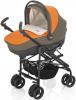 Carucior copii 3in1 simplo maro/portocaliu - hpb745-049