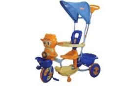 Tricicleta copii cu copertina DHS 108 Albastru Orange   - MYK375