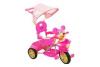 Tricicleta copii cu copertina baby mix ur-jg-861 roz