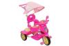 Tricicleta copii cu copertina baby mix ur-jg-856 roz