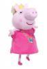 Figurina peppa pig talking princess 7 inch plush -