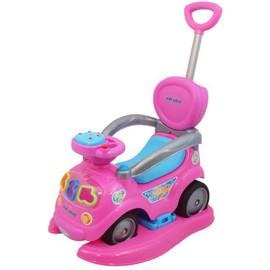 Masina balansoar pentru copii BebeCar roz - BBXRT017Z