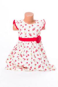 Rochite pentru fetite cu model floral roz - BBN1099
