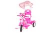 Tricicleta copii cu copertina baby mix ur-jg-855 roz -