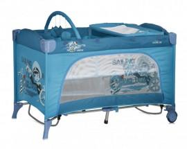 Patut pliant Travel Kid Rocker Blue Captain - BTN201456